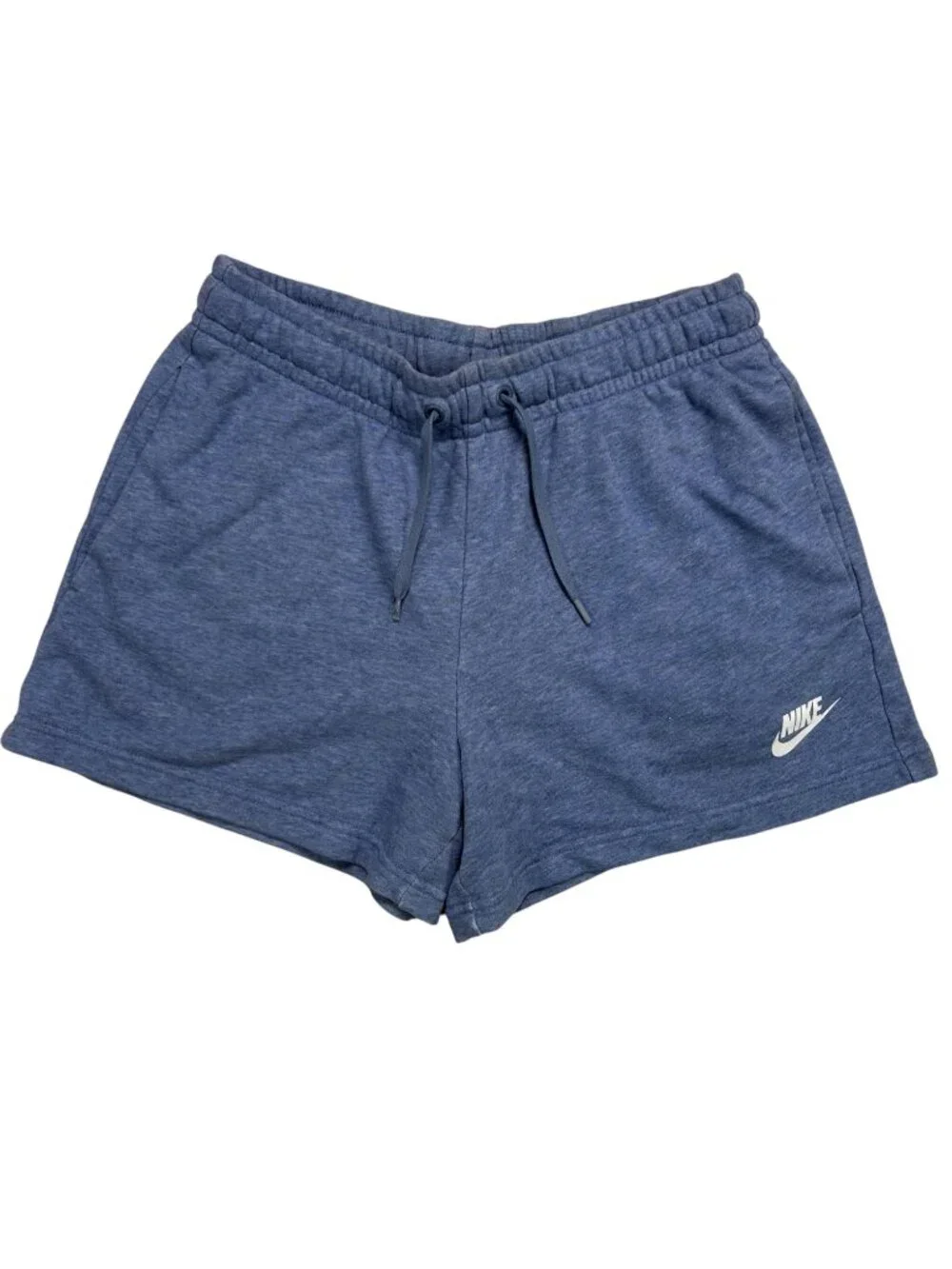 Nike Shorts Blue Loungewear Soft Cozy Pockets Relaxation Beach